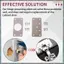 Bộ 12 Gói Bản Lề Sửa Chữa Tủ Cửa Bản Lề Tấm Sửa Chữa Bạc Bản Lề Thép Không Gỉ Tấm Cố Định Cho Nhà Bếp Tủ Cửa Tủ Khóa Tủ