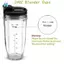 2 Gói Thay Thế 24 Oz Máy Xay Sinh Tố Cốc Có Nắp Cho Tự Động IQ BL450 BL480 NN102 Phụ Kiện Máy Xay Sinh Tố