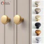 Một Lỗ Tròn Xoắn Hợp Kim Kẽm Chắc Chắn Dày Ánh Sáng Sang Trọng Một Hạt Tay Cầm Tủ Quần Áo Ngăn Kéo Tủ Cửa Tủ Tay Cầm Nhỏ