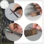 PUSKY 10 Cái / bộ Kim Loại Tập Tin Bộ Gỗ Rasp Đánh Bóng Kim Loại Tay FileTools Thép Rasp Needl Filing Cho Kim Loại Thủy Tinh Đá Gỗ Carv VN