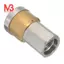 Máy rửa áp lực bằng thép Ống thoát nước làm sạch Jetter Vòi phun quay 3 Jet 1 / 8 inch F