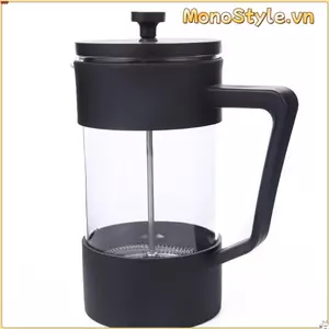 MONOSTYLE French Press Coffee Maker Pot, Borosilicate Glass 350 / 600 / 1000ML Tea Coffee Brewer, Máy pha trà chịu nhiệt