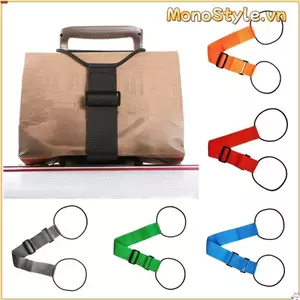 MONOSTYLE 1 / 2 Dây buộc hành lý, Dây đeo đàn hồi hành lý đa năng có thể tái sử dụng, Vali du lịch có thể điều chỉnh Dây đeo cố định Phụ kiện Luggag