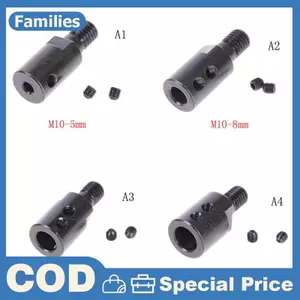 Bộ chuyển đổi đầu nối Mandrel 5mm / 8mm / 10mm / 12mm Shank M10 Arbor