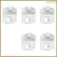 150 Chiếc Acrylic Thêu Flos Thả, Trong Suốt Thêu Chỉ Sắp Xếp Slim Flos Bobbins - Sợi Bobbins