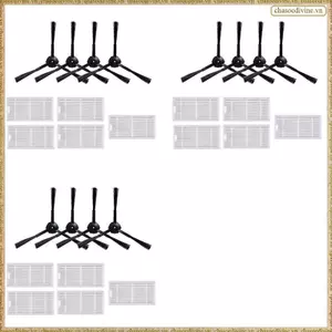 3 Bộ Bọt Biển Hepa Lọc Bên Bàn Chải Robot Hút Bụi Phần Cho V55 V50 V5 V5S V3 V3S V50 Pro X5 Phụ Kiện