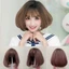 TÓC GIẢ NGUYÊN ĐẦU LƯỚI HOA NGẮN CỤP ĐUÔI