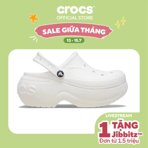 Giày Clog Unisex Crocs Bella - White - 210062-100