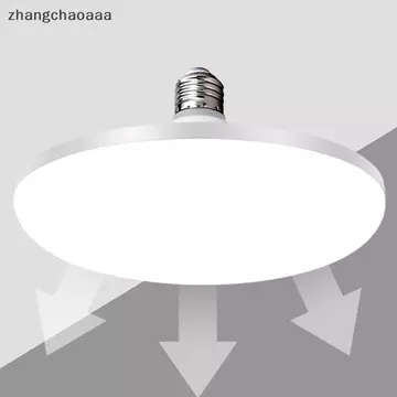 Bóng đèn LED zhangchaoaaa Đèn LED siêu sáng 12W 15W 20W 30W 50W 220V Đèn LED UFO Đèn LED trong nhà Đèn bàn chiếu sáng trắng ấm áp Đèn nhà để xe [MỚI]