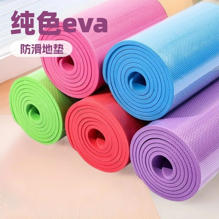 Thảm chống trượt gia dụng EVA, thảm yoga, thảm tập thể dục, thảm yoga chống ẩm và chống trượt, thảm dã ngoại dày dặn, thảm tập thể dục ngoài trời