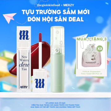 Combo 2 son Merzy The Watery Dew Tint / son tint FOIF Juicy Fit Tint