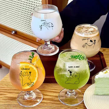 Cocktail Thủy Tinh Ánh Sáng Sang Trọng Nguyên Bản Phong Cách Hàn Quốc ins Kính Gió Cốc Rượu Vang Đỏ Rượu Ngọt Thủy Tinh Nước Thủy Tinh Thủy Tinh Nước Uống Lạnh Thủy Tinh Rượu Thủy Tinh