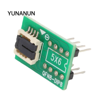 Ổ cắm YUNANUN WSON8, Ổ cắm chip IC 6x5mm Sử dụng liên tục Ổ cắm thử nghiệm QFN8, Gói DIP8 Ổ cắm thử nghiệm Ổ cắm chuyển đổi Ổ cắm chip IC để kiểm tra chip IC