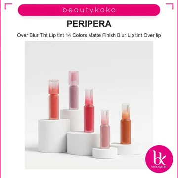 PERIPERA Over Blur Tint Lip Tint 14 Màu Matte Finish Blur Lip Tint Over lip