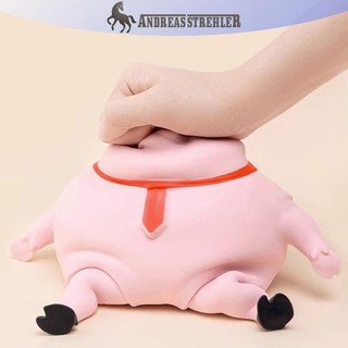 Onetimingfine Sáng Tạo Mới Lợn Hồng Giảm Căng Thẳng Giải Nén Dễ Thương Bóp Động Vật Heo Nhỏ Búp Bê Pinch VN