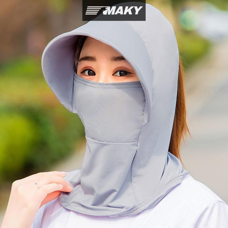 Newwellknownepic Mùa Hè Băng Lụa Mũ Dành Cho Nữ Mũ Chống Nắng Có Thoáng Khí Đi Xe Đạp Ngoài Trời Tấm Che Bãi Biển Vành Rộng Chống Tia UV Sunhat VN