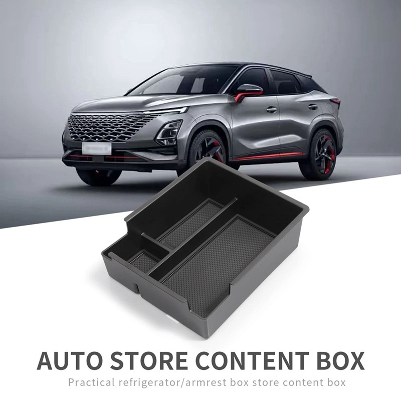 Hộp đựng tay vịn ô tô Hộp đựng tay vịn cho Omoda C5 Khay tổ chức Phụ kiện