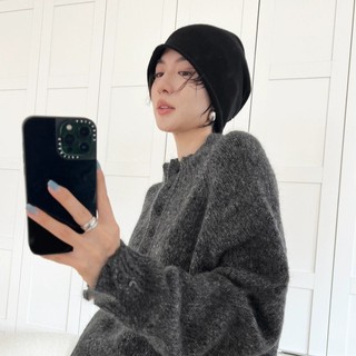 Mũ len merino 100%, mềm mại, liền mạch, phù hợp ngày thường và giữ ấm trong mùa đông
