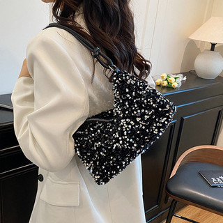 Túi đeo vai sequin thời trang và phong cách mới