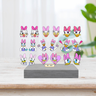 Sticker 5D Hoạt Hình, Chibi Dán Móng (Mã 577-670) Nữ Làm Nail, Dán Móng, Trang Trí Móng