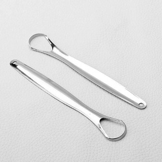 Dụng cụ vệ sinh lưỡi, cạo lưỡi sạch, chất liệu inox cao cấp