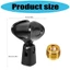GODD 29mm Kẹp lò xo Đường kính bên trong Giá đỡ micrô Bộ chuyển đổi Mic Phụ kiện