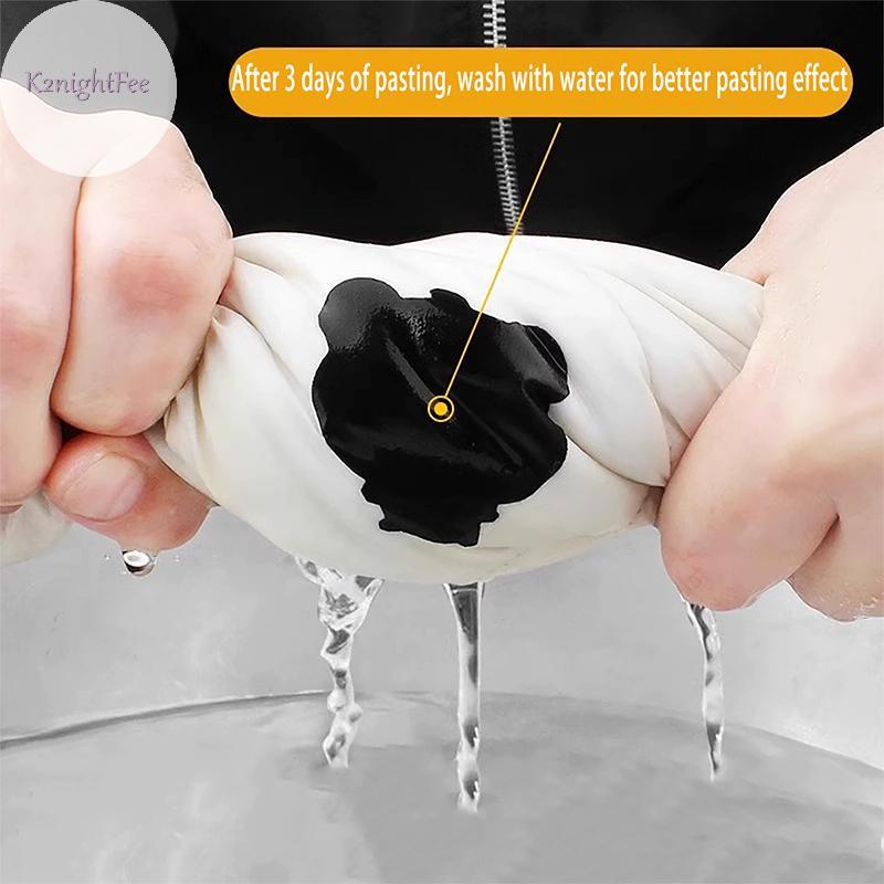 Miếng dán sửa chữa vải tự dính K2nightFee Universal Black - Quick Fix Cho Áo Khoác