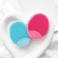Pad Rửa Mặt Silicone Neon Pink Làm Sạch Da Loại Bỏ Bụi Bẩn