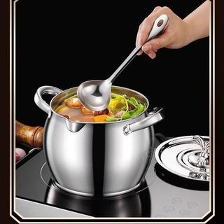 ￼Âu mỡ tròn inox 304 không gỉ có nắp đậy size 1 lít và 3 lít, inox có tay cầm đựng thức ăn, tích trữ dầu mỡ đa năng