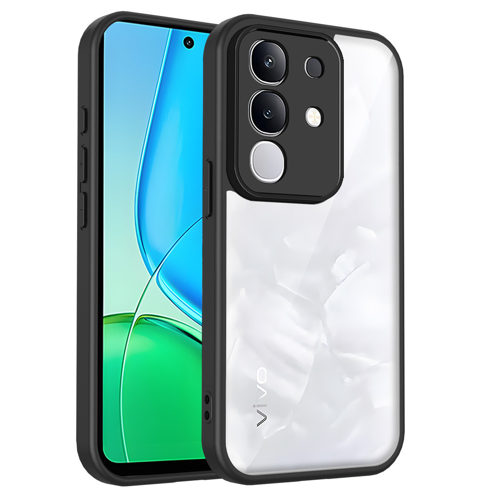 Ốp lưng Vivo Y29 4G Vỏ trong suốt mờ thời trang cho Vivo Y29 4G Vỏ điện thoại