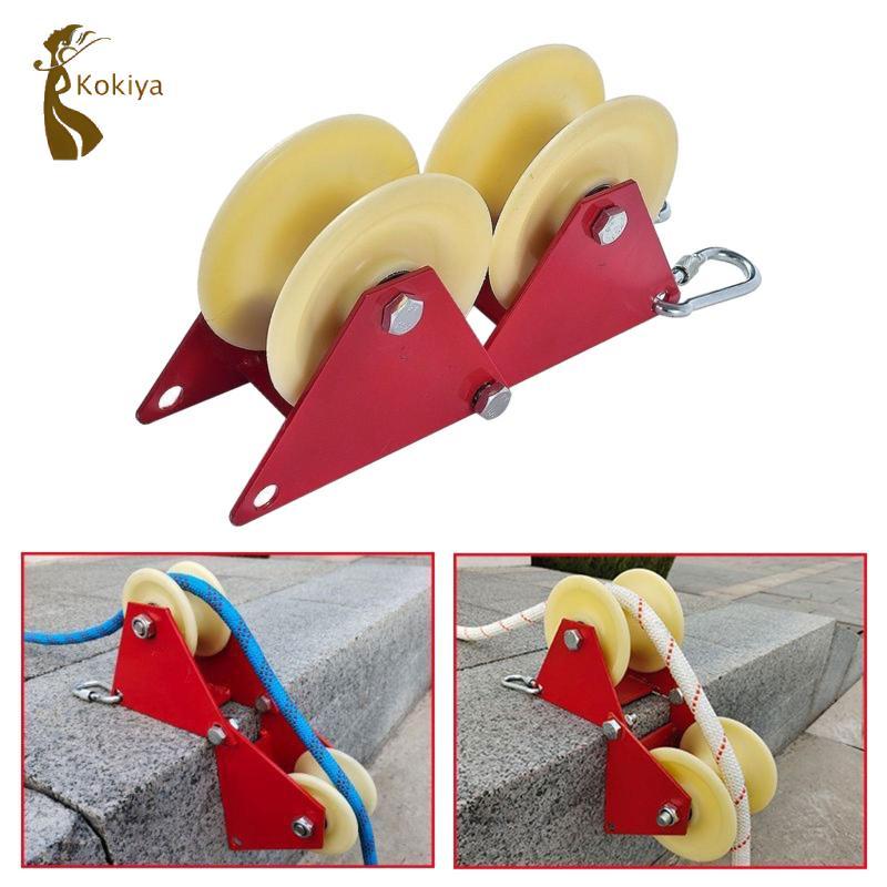 Dây rút ròng rọc cáp với bánh xe nâng chiều cao và cuộn giảm ma sát, hướng dẫn sử dụng chi tiết