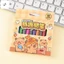 Bộ bút chì hoạt hình Capybara1 dễ thương - Bút chì Mini 12 màu dành cho trẻ em Trường Graffiti