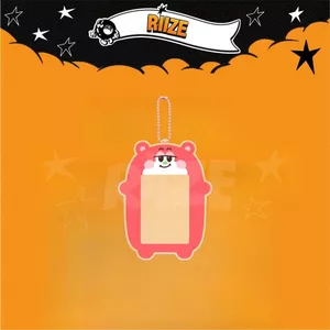 Hàn Quốc Nam Nhóm riize Hoạt Hình Thẻ Khung Ảnh Móc Khóa Aidou Thẻ Nhỏ Lưu Trữ Mặt Dây Chuyền Trang Sức Ngôi Sao Hàng Hóa