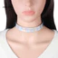 Một thế giới| Vòng cổ cổ vòng cổ hình ba chiều đầy màu sắc Laser Punk Trang sức quyến rũ Lady