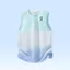 Áo Tank Top cổ tròn in hình lụa băng thông thường chất lượng cao dành cho cặp đôi