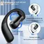Cheenm Wireless 5.4 Open 180 ° Tai nghe dẫn truyền không khí xoay Giảm tiếng ồn Cuộc gọi thể thao Tai nghe không trong tai VN