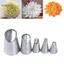 GCDHome 5 Cánh Hoa Thép Không Gỉ Đóng Băng Ống Vòi Phun Kem Đầu Bánh Kem Bánh Ngọt Dụng Cụ HOT