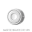 Quạt điện Mini không lưỡi FEDAOG, Quạt treo lưng 3 tốc độ có thể điều chỉnh 360 độ, Quạt kẹp có thể sạc lại USB lâu trôi