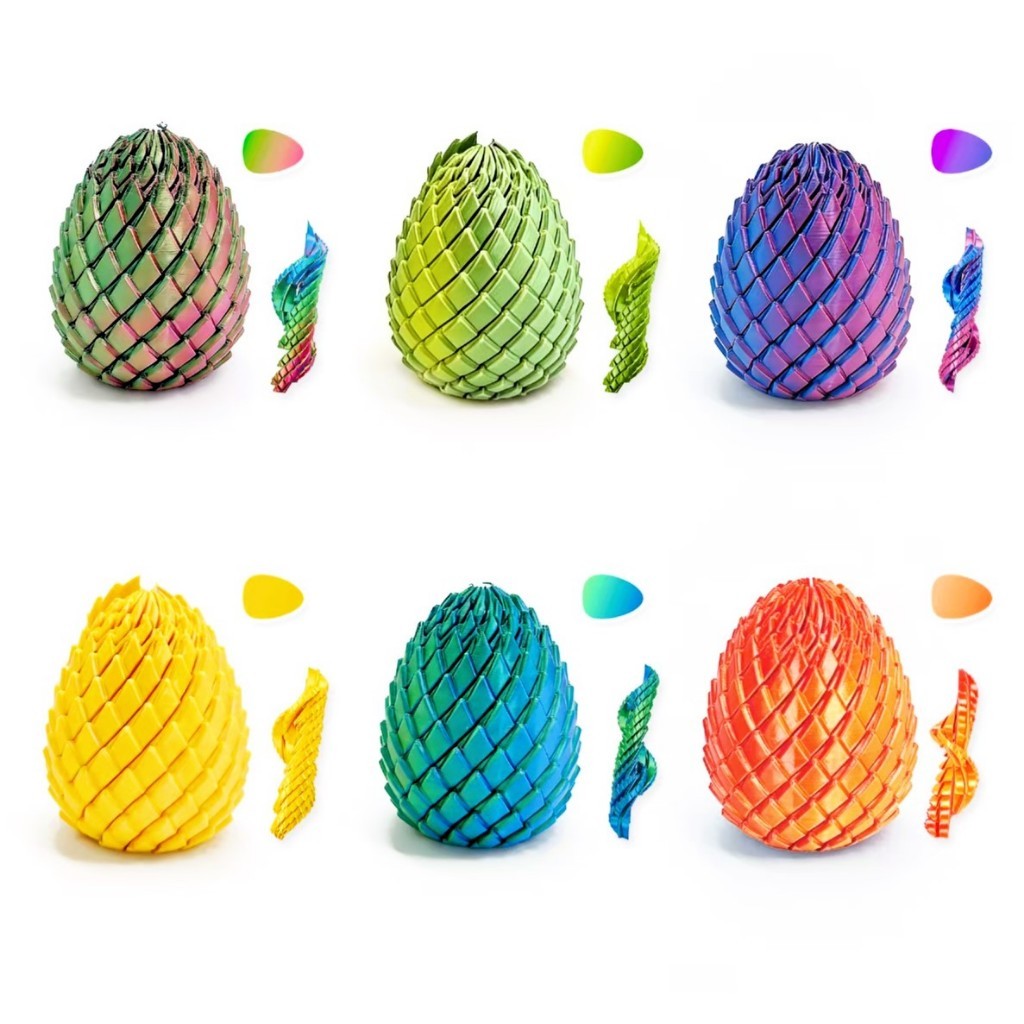 Đồ Chơi Giảm Stress Trứng Rồng In 3D Biến Hình Fidget Toys - Mèo Béo Kids Store