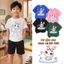 Áo thun bé trai hoạt hình hình thỏ con phong cách Hàn Quốc dễ phối đồ Cho bé từ 2-12 tuổi