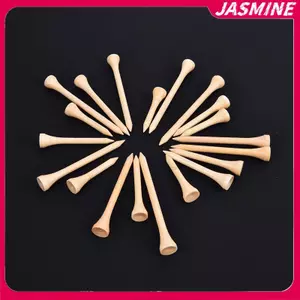 JASMINE 100 Cái / bộ Golf Tee Tre Tee Golf Bóng Giá Đỡ 4 Kích Thước Mạnh Hơn Gỗ Tee JASMINE