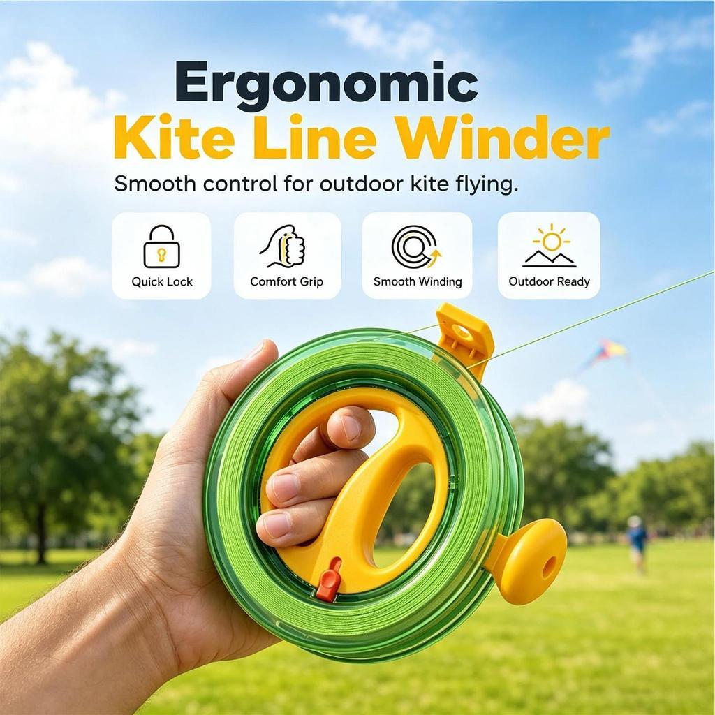 Diều Cuộn Dây Bay Điều Khiển Cuộn Bay Diều Line Winder Dành Cho Người Lớn Trẻ Em Sân Vườn Ngoài Trời Sân Sau Công Viên