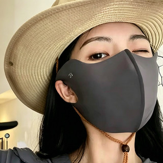 1 / 3 / 5 Cái Mặt nạ chống nắng mỏng thoáng khí - Mặt nạ lụa băng chống tia cực tím mùa hè dành cho nam giới