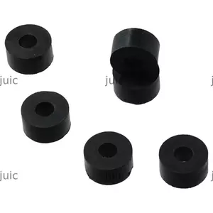 Vòng đệm tròn JUIC 8 chiếc, Miếng đệm cao su dày màu đen, Miếng đệm phần cứng 1 inch OD x 3 / 8 inch ID x 1 / 2 inch Miếng đệm đa năng chống rung Vòng đệm gia đình và phụ kiện ô tô