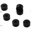 Vòng đệm tròn JUIC 8 chiếc, Miếng đệm cao su dày màu đen, Miếng đệm phần cứng 1 inch OD x 3 / 8 inch ID x 1 / 2 inch Miếng đệm đa năng chống rung Vòng đệm gia đình và phụ kiện ô tô
