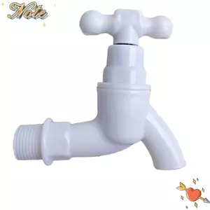 NOTE1 PP Vòi Nước, Nhựa 1 / 2 "Vòi Nước, Ống 16mm Chất Lượng Cao Nam Sợi Đa Năng Vòi Phun Nước Tưới Vườn