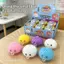 Đồ chơi Squishy QEARY, Bánh bao bong bóng mềm mại dễ thương đầy màu sắc, Vui nhộn 9cm Phục hồi chậm Pinch Cảm giác Fidget Ball Kid Người lớn