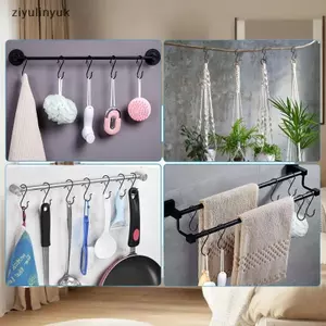 Ziyulinyuk 10 Chiếc Móc Treo Bằng Bule An Toàn, Móc Tủ Quần Áo Hình Chữ S Kim Loại Hạng Nặng VN