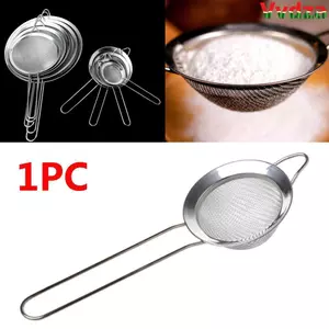 VVDZA Đường kính 7 / 8 / 10 / 12 / 14 / 16 / 18 / 20 / 22cm Lưới lọc bột DIY Dụng cụ sàng Sifter