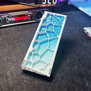 Bottom Panel Case Holy 60 bản v1 , bản v2 , Tấm Định Vị , Tấm lót Hình in UV Dán trên Mica Dày 2mm